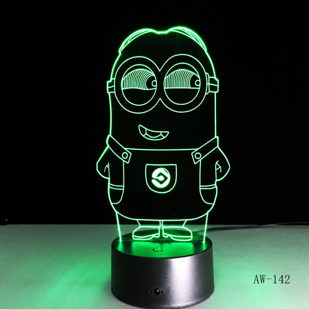 Minion 3D Lamp