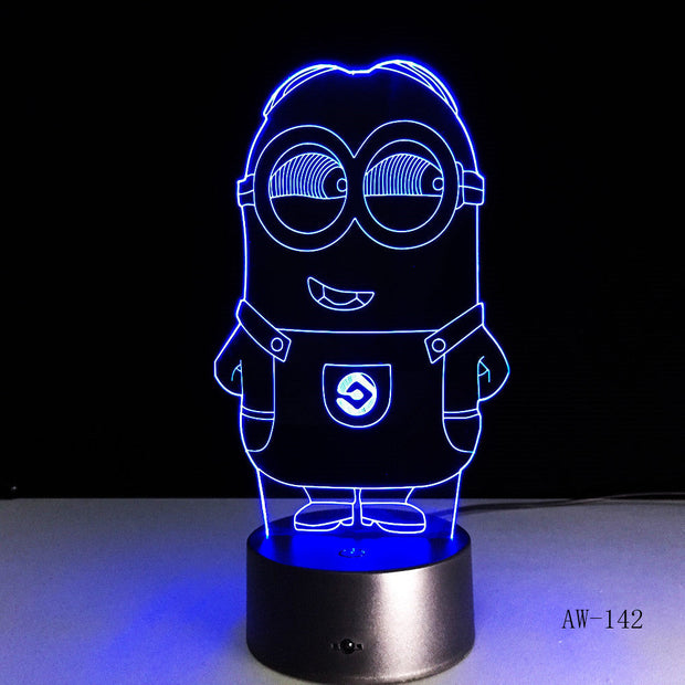 Minion 3D Lamp