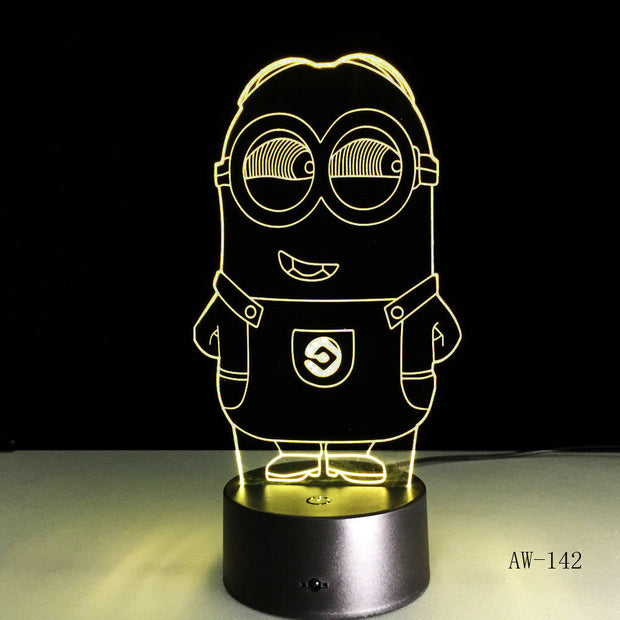 Minion 3D Lamp