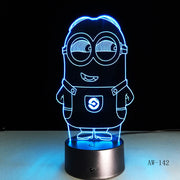 Minion 3D Lamp