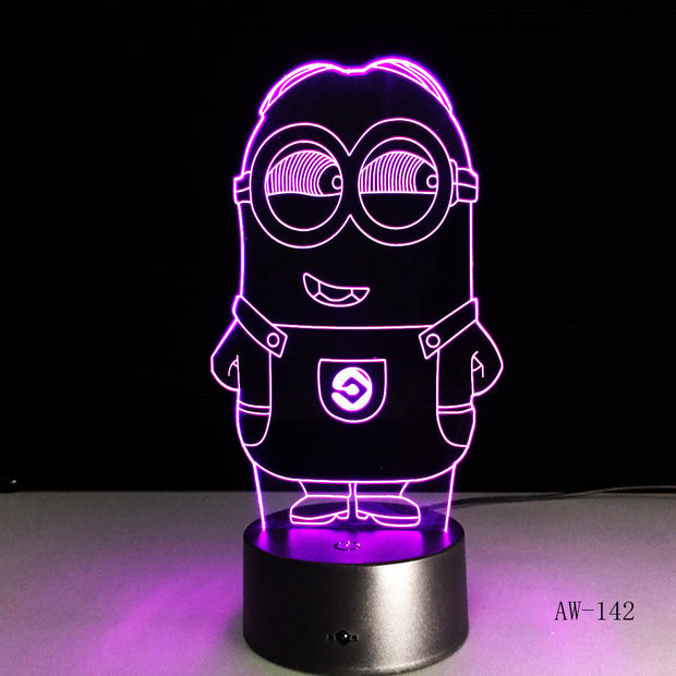 Minion 3D Lamp