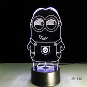 Minion 3D Lamp