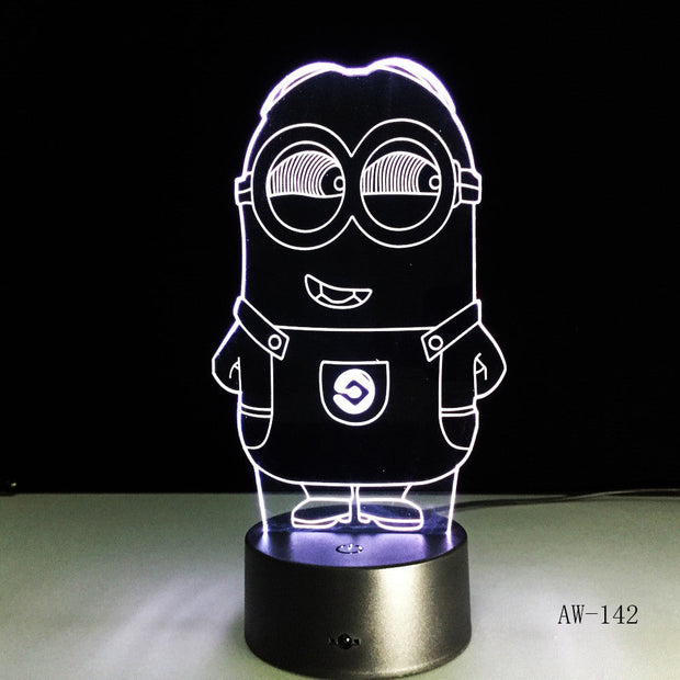 Minion 3D Lamp