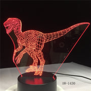 Lesothosaurus 3D Lamp