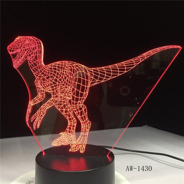 Lesothosaurus 3D Lamp