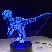 Lesothosaurus 3D Lamp