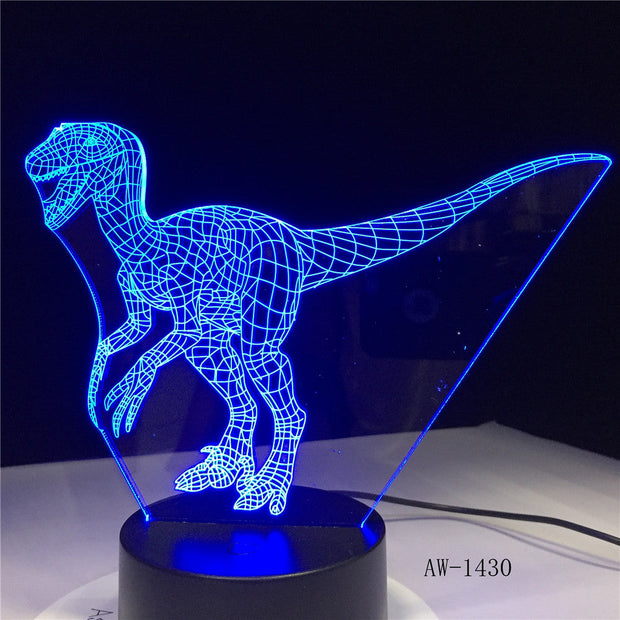 Lesothosaurus 3D Lamp