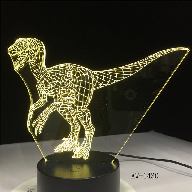 Lesothosaurus 3D Lamp