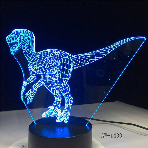 Lesothosaurus 3D Lamp