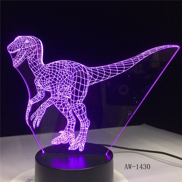 Lesothosaurus 3D Lamp