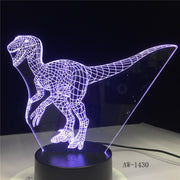 Lesothosaurus 3D Lamp