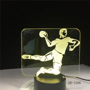 Handball 3D Lamp
