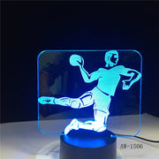 Handball 3D Lamp