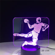 Handball 3D Lamp