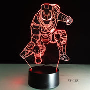 Ironman 3D Lamp