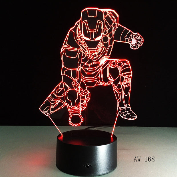 Ironman 3D Lamp