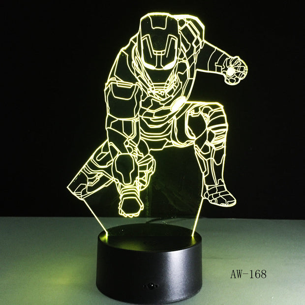 Ironman 3D Lamp