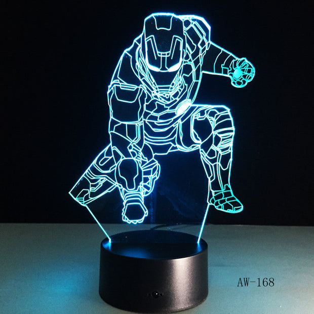 Ironman 3D Lamp