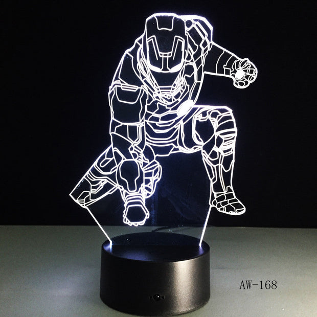 Ironman 3D Lamp