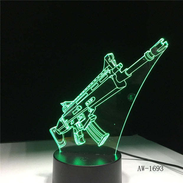 Scar 3D Lamp