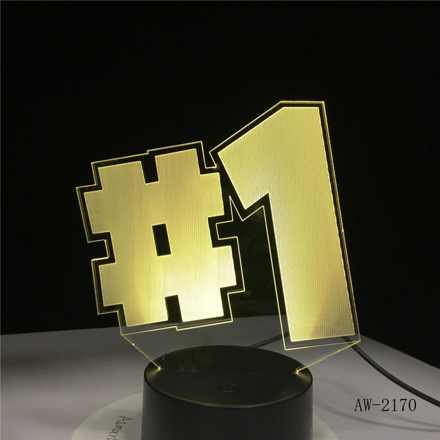 7 Colors Changing Table Projection Lamp USB fortniting Led Action Figure Alpaca light up Luminous Toys Dropshipping AW-2170