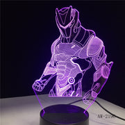 USB Night Light Home Atmosphere Decorative 3D LED Lights Batteries Operated 7 Color 5V 3D Table Lamp AW-2196