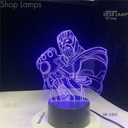 Thanos 3D Lamp
