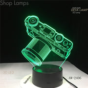 Camera 3D Lamp