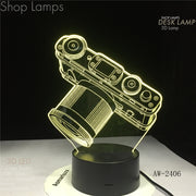 Camera 3D Lamp