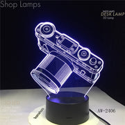 Camera 3D Lamp