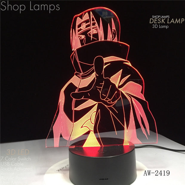 Itachi 3D Lamp
