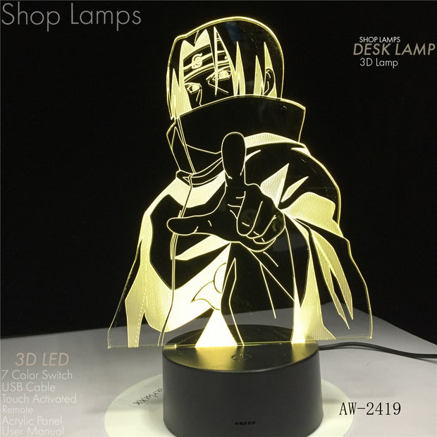 Itachi 3D Lamp