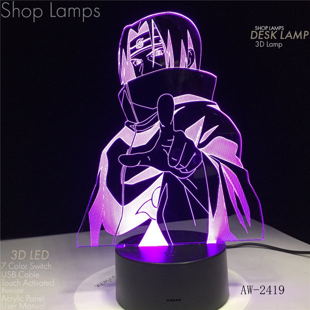 Itachi 3D Lamp