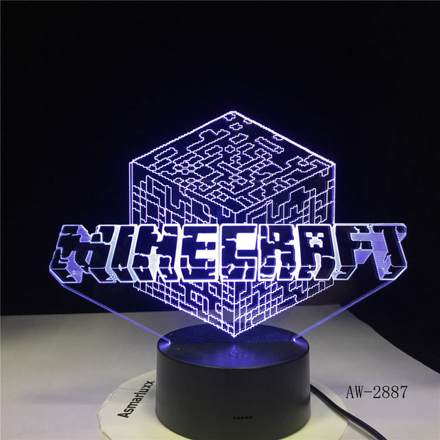 Minecraft 3D Lamp