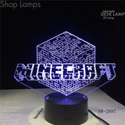 Minecraft 3D Lamp