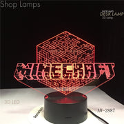 Minecraft 3D Lamp