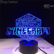 Minecraft 3D Lamp