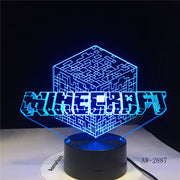 Minecraft 3D Lamp