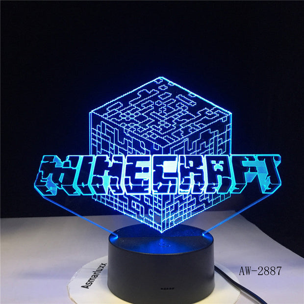 Minecraft 3D Lamp