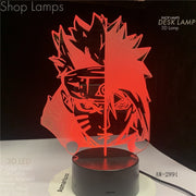 Naruto X Sasuke 3D Lamp