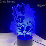 Naruto X Sasuke 3D Lamp