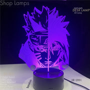 Naruto X Sasuke 3D Lamp