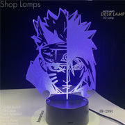 Naruto X Sasuke 3D Lamp