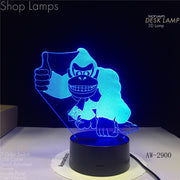 Donkey Kong 3D Lamp