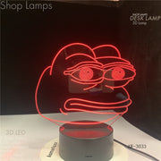 Pepe 3D Lamp