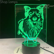 Wolf 3D Lamp