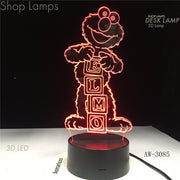 Elmo 3D Lamp