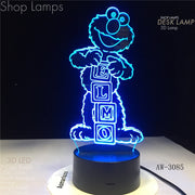 Elmo 3D Lamp