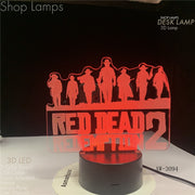 RDR2 3D Lamp