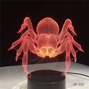Spider 3D Lamp
